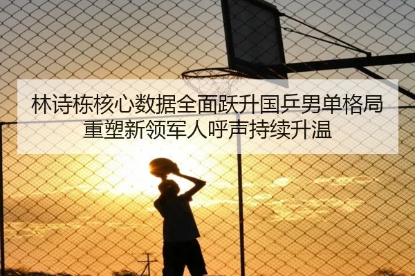 林诗栋核心数据全面跃升国乒男单格局重塑新领军人呼声持续升温